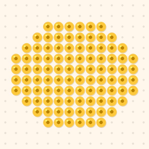 Mango Yellow Refill · 1,000 beads