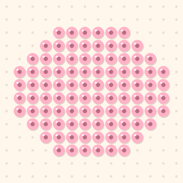 Sakura Pink Refill · 1,000 beads
